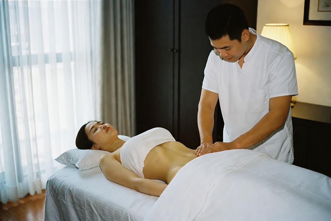 Không gian massage yoni tại nhà riêng chuẩn 5 sao Hà Nội