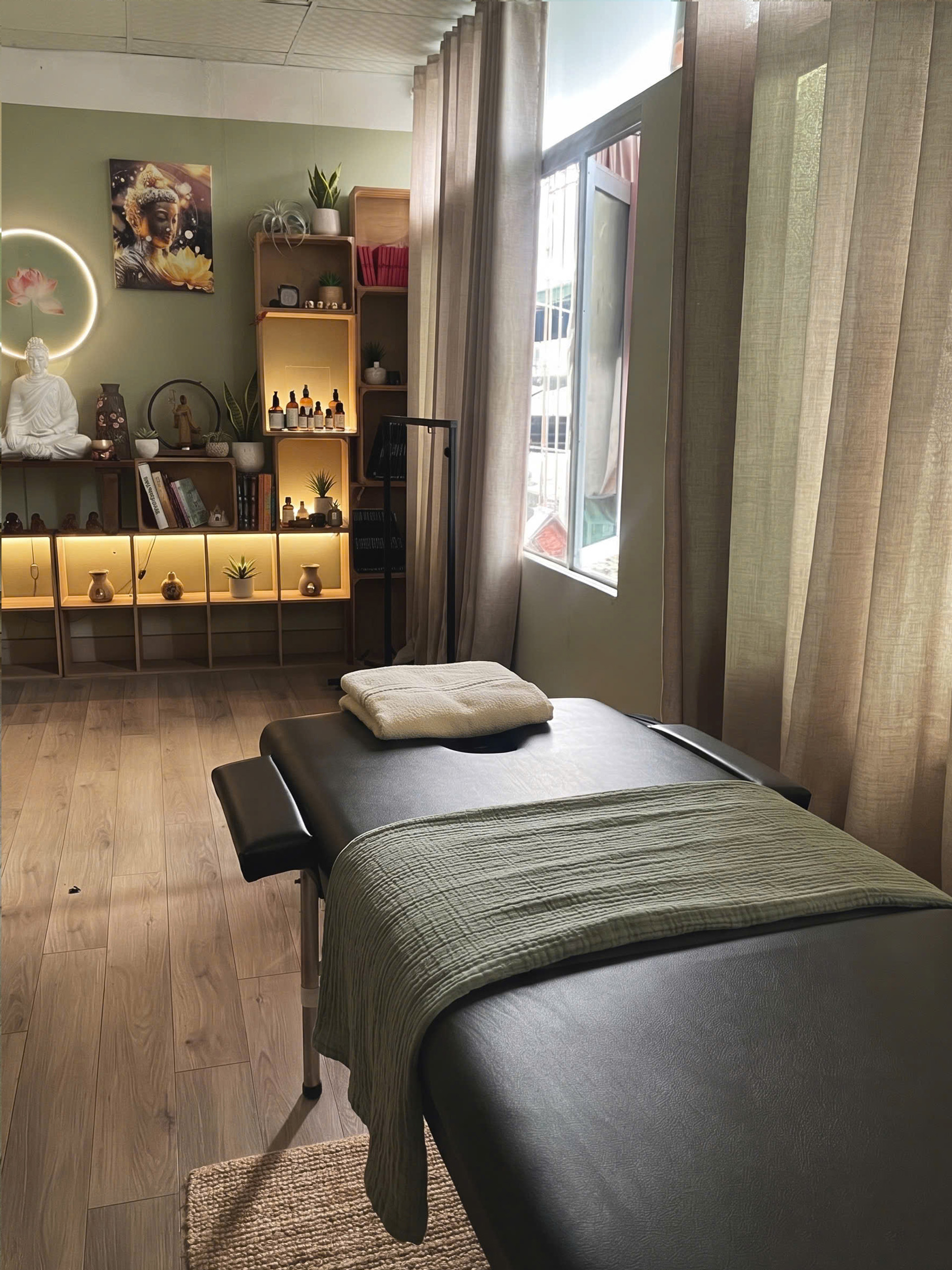 Ảnh thực tế phòng trị liệu riêng tư Massage Yoni Hà Nội tại A2 Ngõ 45 Phố Chùa Bộc, Đống Đa