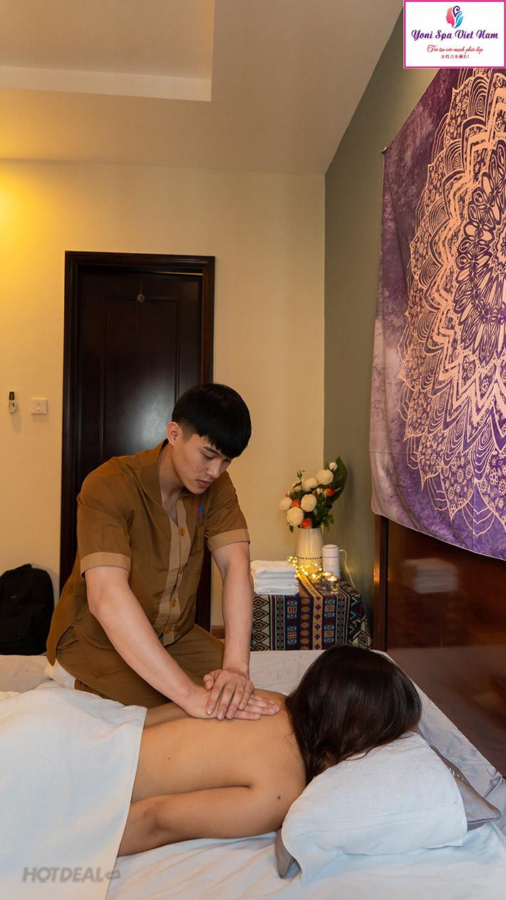 Không gian phòng massage yoni sang trọng và thư giãn tại Hà Nội