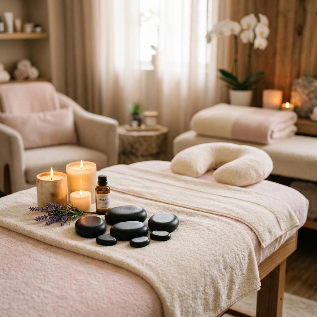 Phòng massage yoni tiện nghi cho người làm ca đêm Không gian phòng massage yoni sạch sang cho chị em làm ca đêm tại Hà Nội