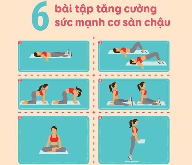 Bài tập sàn chậu đúng kỹ thuật cho nữ giới