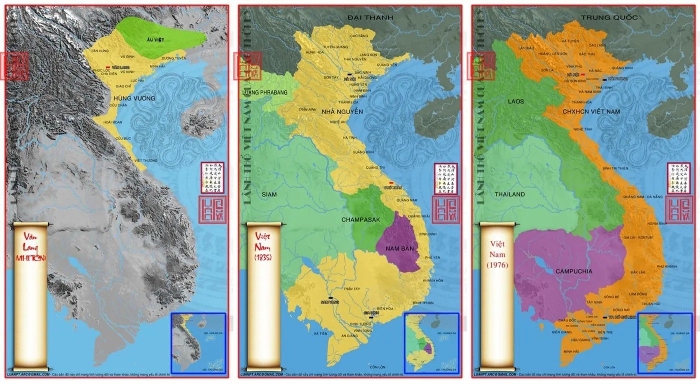 So sánh hai năm 1838 và 1836 về tính chất năm nhuận và các sự kiện lịch sử Việt Nam.
